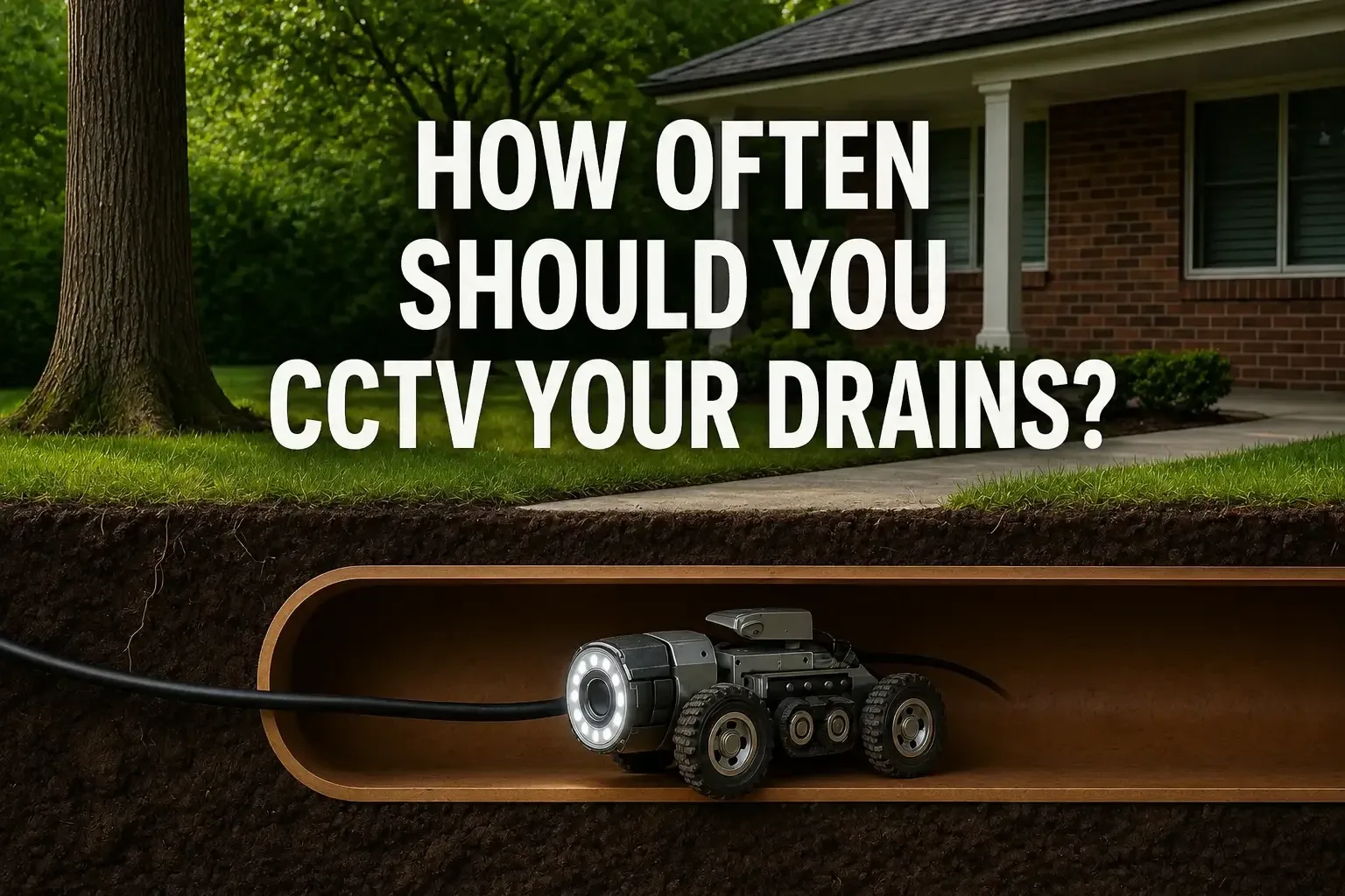 How Often Should You CCTV Your Drains?