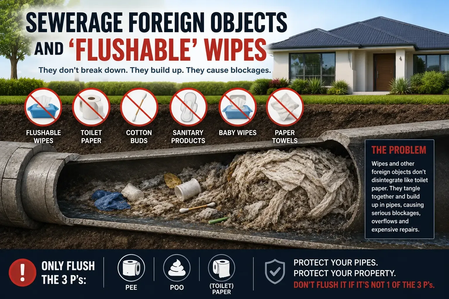 Foreign Objects and 'Flushable' Wipes