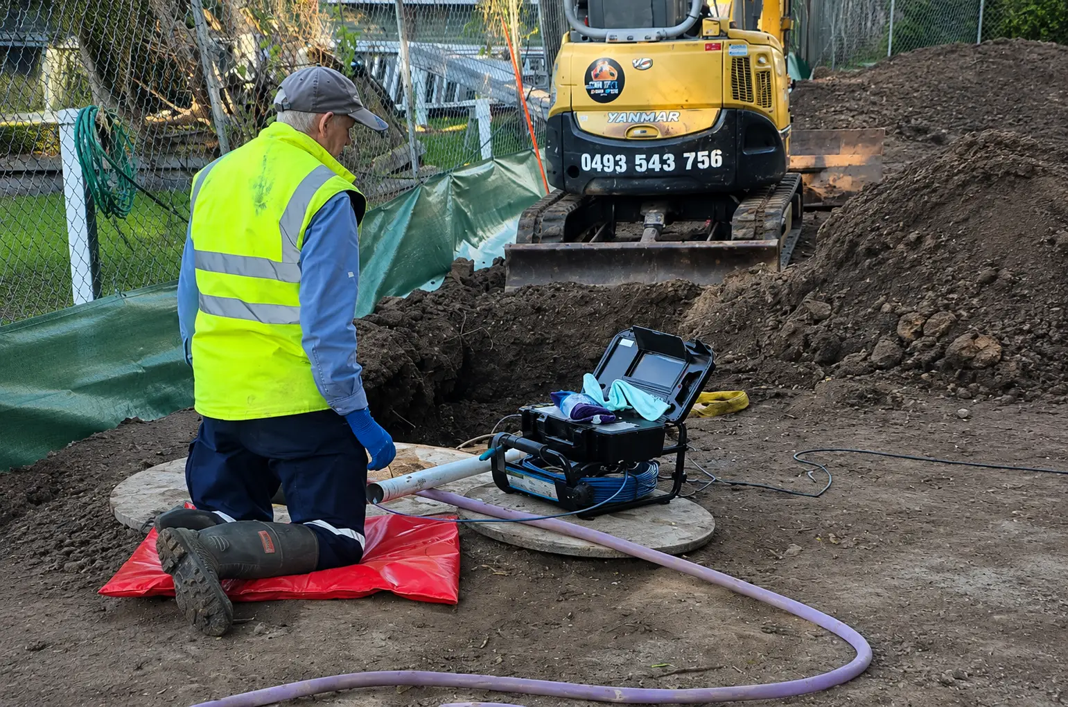 Sewer Main Installation Verification in Wynnum
