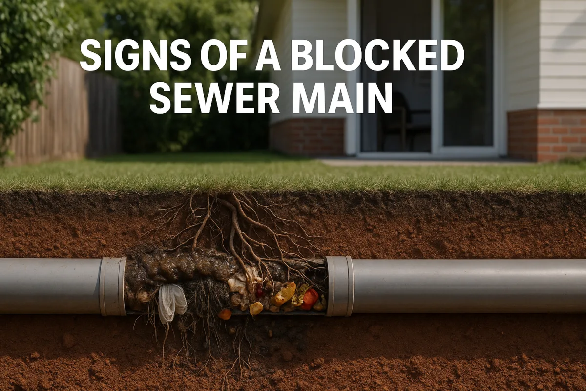 Signs of a Blocked Sewer Main