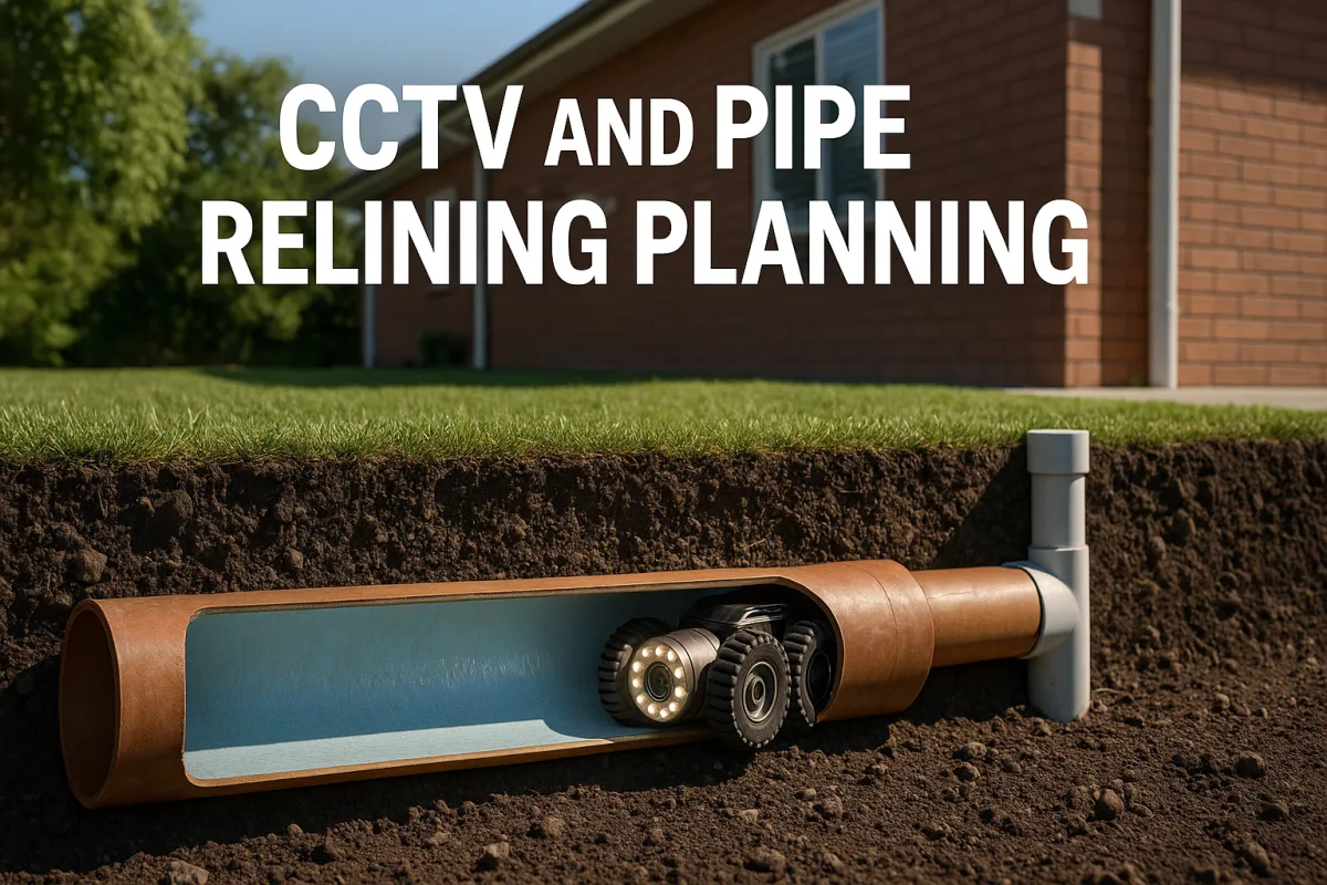 CCTV and Pipe Relining Planning