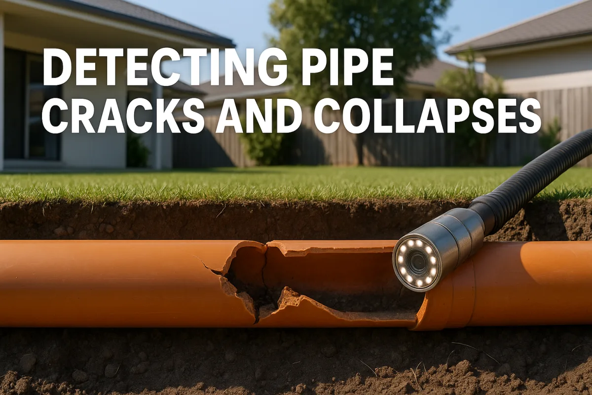 Detecting Pipe Cracks and Collapses