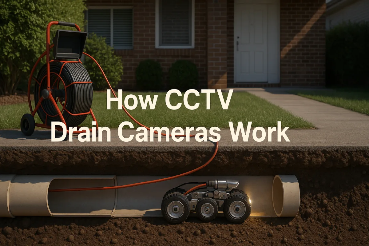 How CCTV Drain Cameras Work