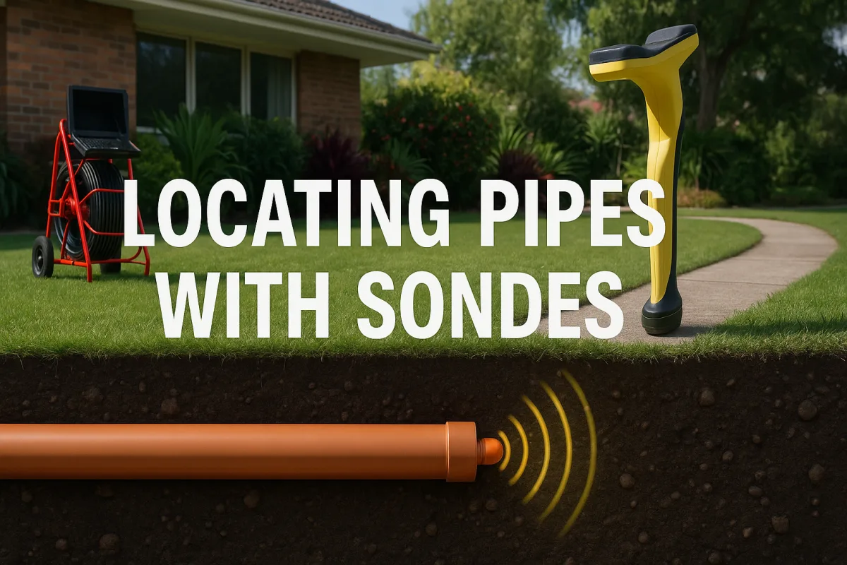 Locating Pipes With Sondes